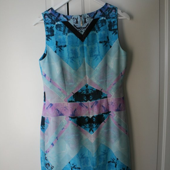 NWOT Ivanka Trump | Geometric Sheath Dress | 8 - Picture 16 of 16